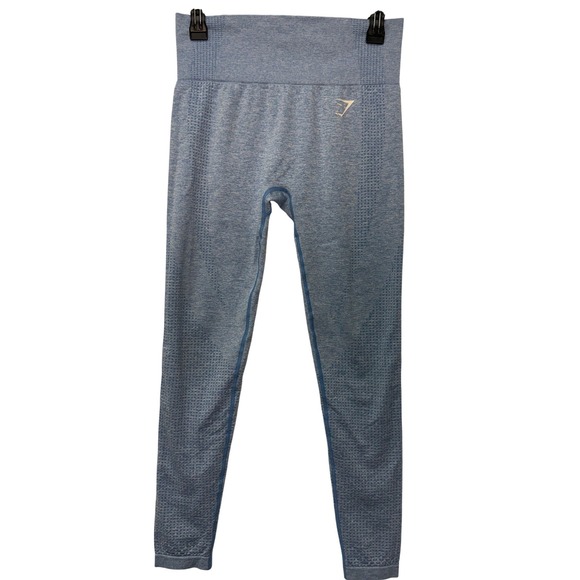Gymshark Pants - Gymshark Vital Seamless Blue Marl Leggings Women's‎ Size Small High Waisted
